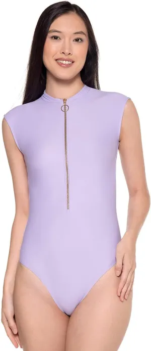 Coolibar UPF 50  Women's Sweetwater Cap Sleeve One Piece - Sun Protective