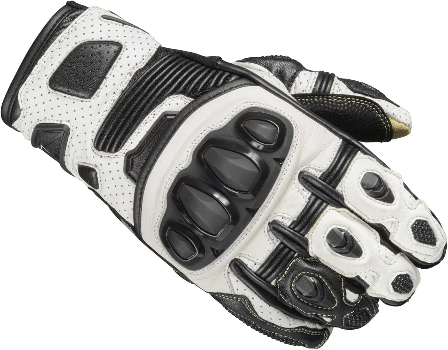 cortech Sector Pro ST Gloves (X-Large, Black/White)