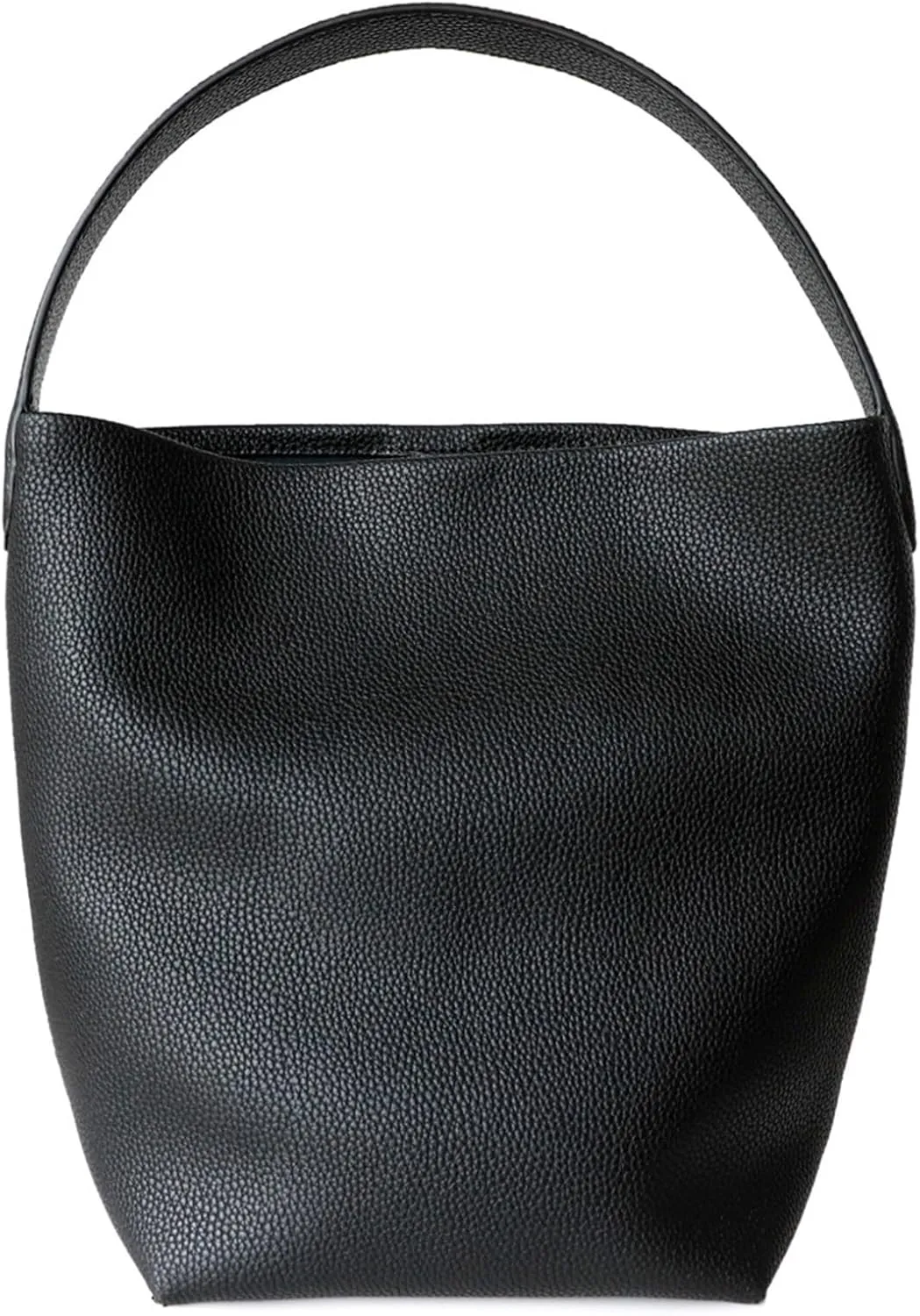 Cowhide Bucket Bag Large Capacity One Shoulder Genuine Leather Tote Bag Crossbody Bag Handbag(03)