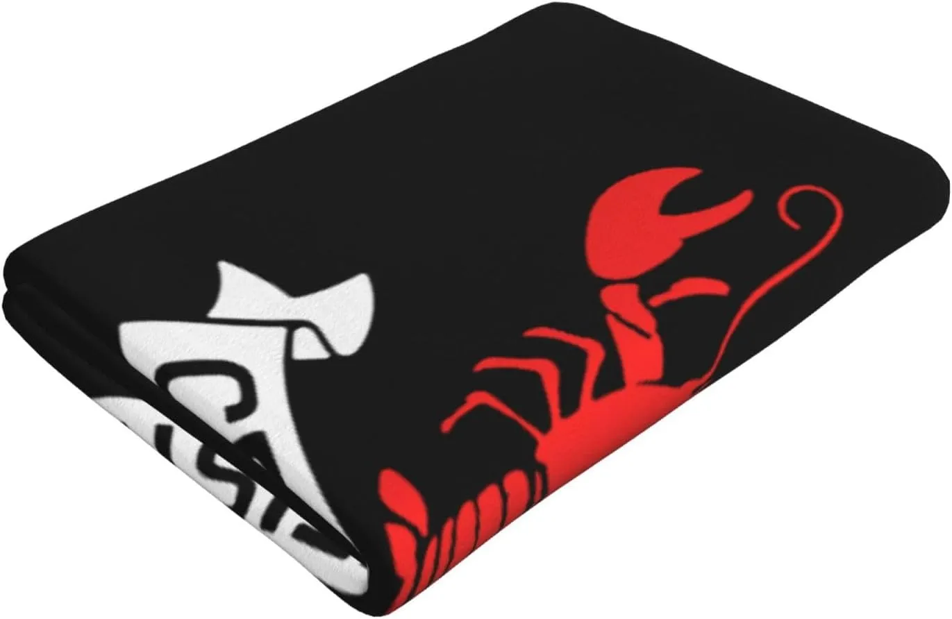 Crawfish Boil Crew Beach Towel 27.5x55 Inches - Ultra Soft Quick Dry Sand Towel, Lightweight Large Bath Towel for Pool, Summer, Travel
