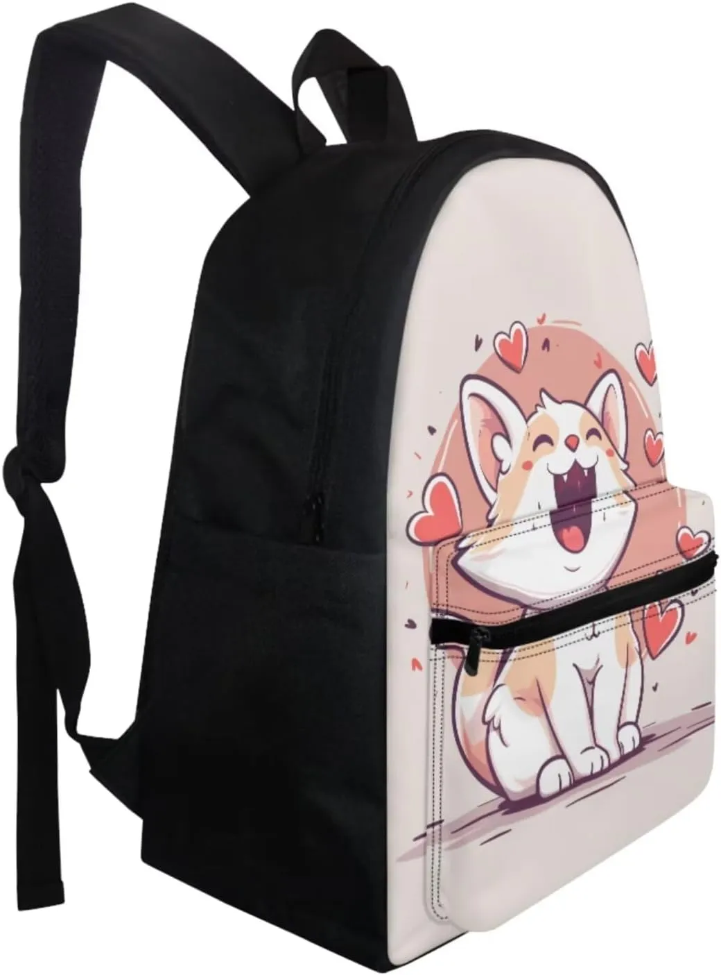 Cute Cat Backpack Set for Boys 5-10 Multi-functional School Bag with Thermal Waterproof Lunch Bag Small Pencil Case Fit Elementary School High School