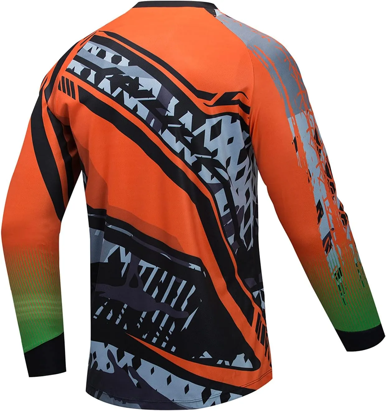 Cycling Jersey Long Sleeve Men's Mountain Bike Motocross Jersey Long Sleeve MTB T-Shirt