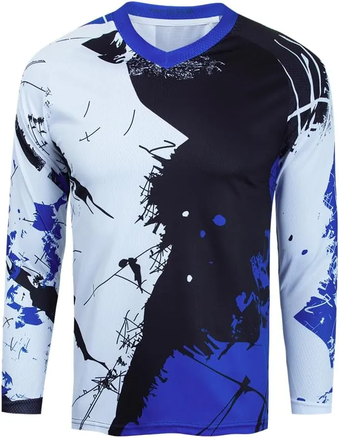 Cycling Jersey Men MTB Motocross Gear Downhill Racing Shirt Mountain Bike Wear