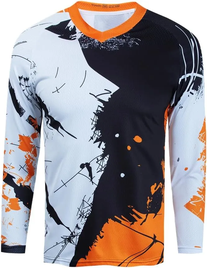 Cycling Jersey Men MTB Motocross Gear Downhill Racing Shirt Mountain Bike Wear