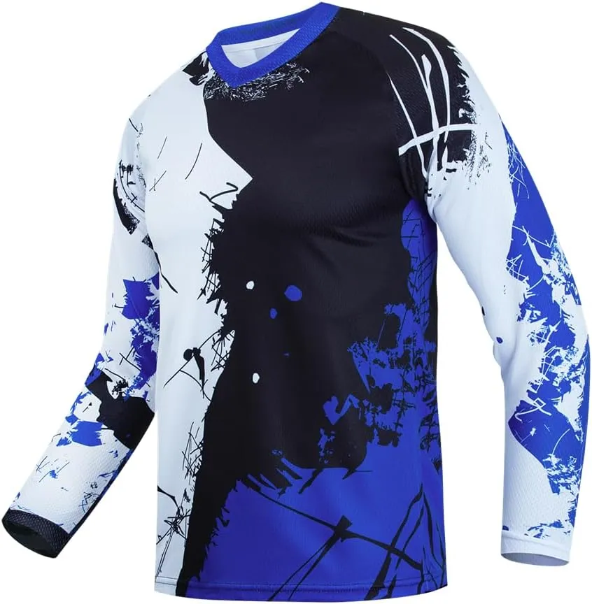 Cycling Jersey Men MTB Motocross Gear Downhill Racing Shirt Mountain Bike Wear