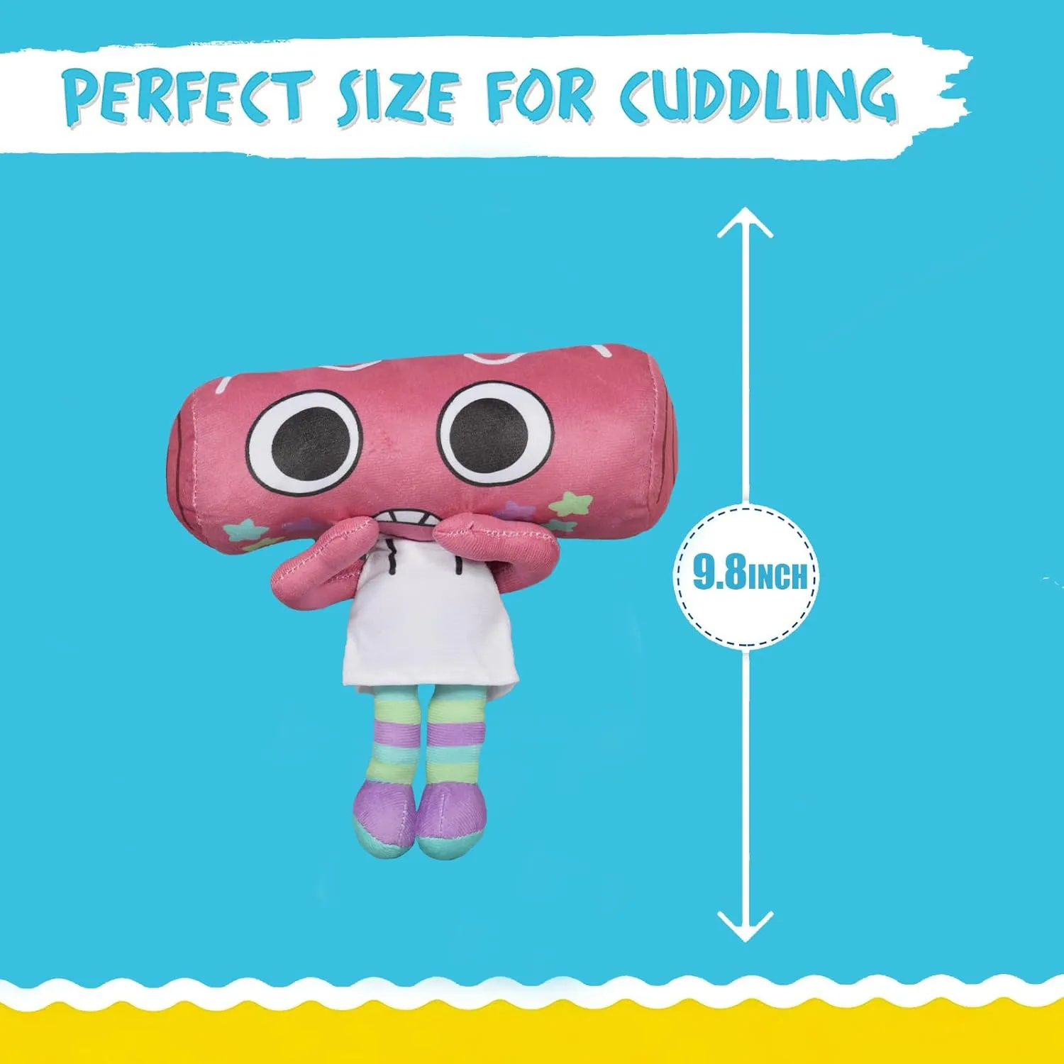 Dandy's World Plush, Cosmo Plush Horror Game Stuffed Animal Pillow, Home Decor for Game Lovers