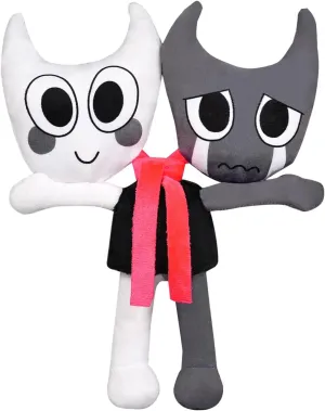 Dandy's World Plush, Razzle Dazzle Plush Horror Game Stuffed Animal Pillow, Home Decor for Game Lovers