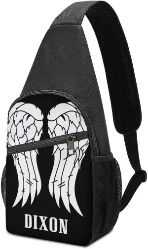 Daryl Dixon-Chapel Roan Multi-Functional Crossbody Bag With Storage Pockets And Anti-Loss Key Strap, Adjustable For Chest Shoulder One Size