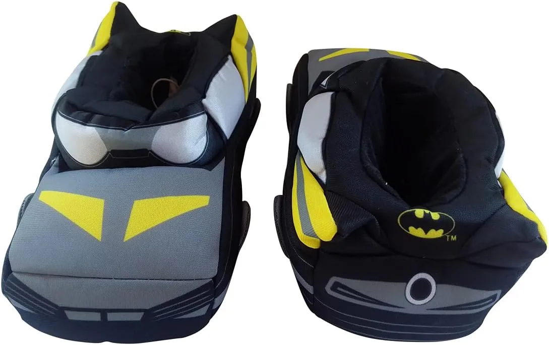 DC Comics Boy's Batman Batmobile Slippers