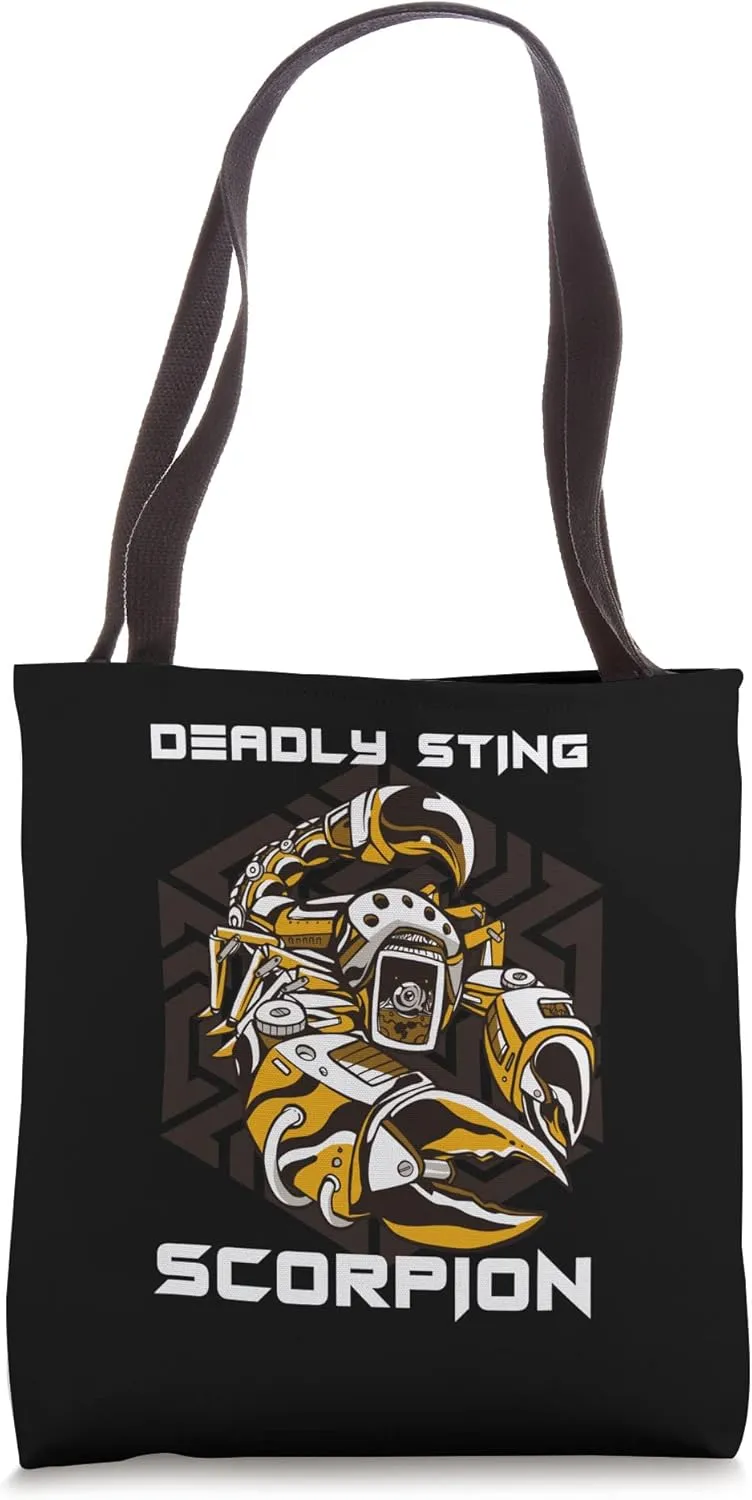 Deadly Sting Scorpion Nocturnal Animal Scorpion Tote Bag