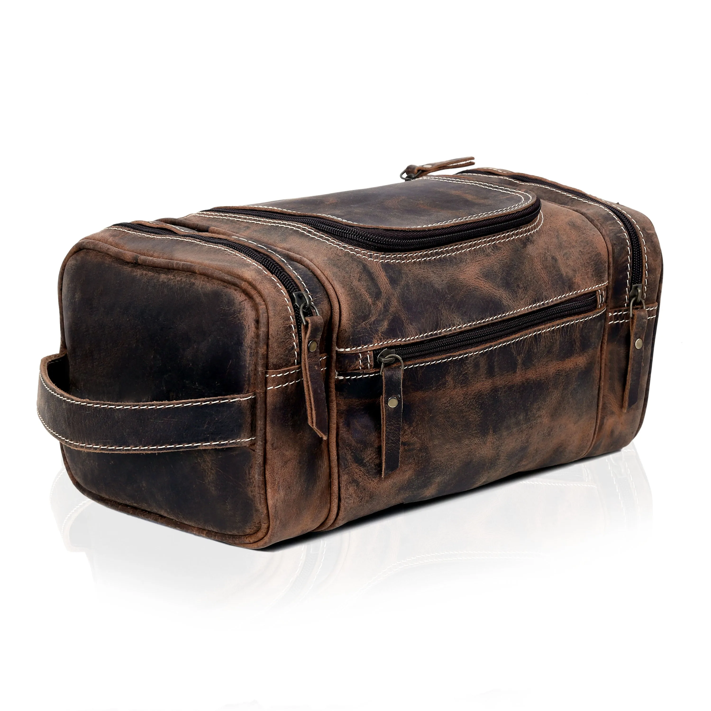 DENVER LEATHER TOILETRY