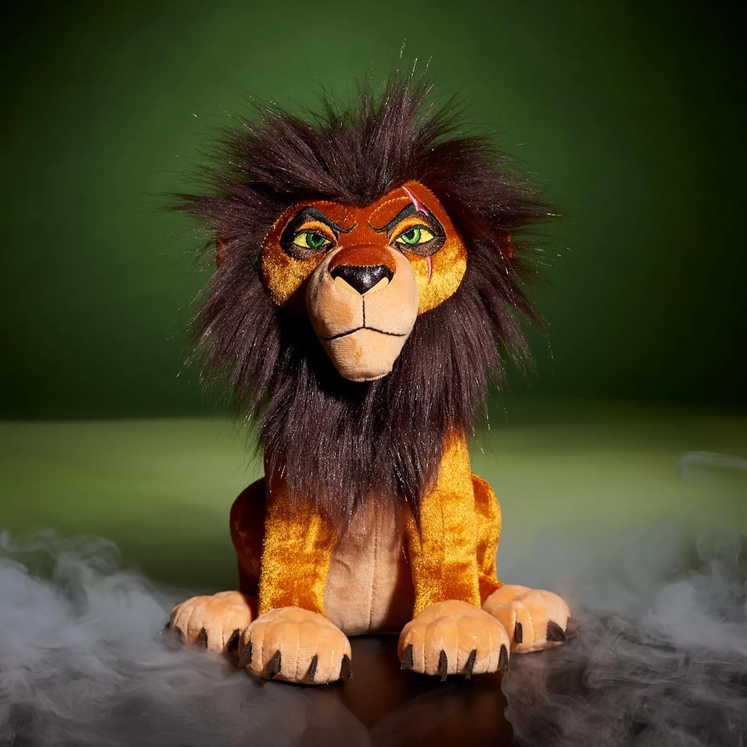 Disney Villains Collection: Scar, 13-inch Collectible Stuffed Animal, The Lion King, Kids Toys for Ages 3 Up by Just Play