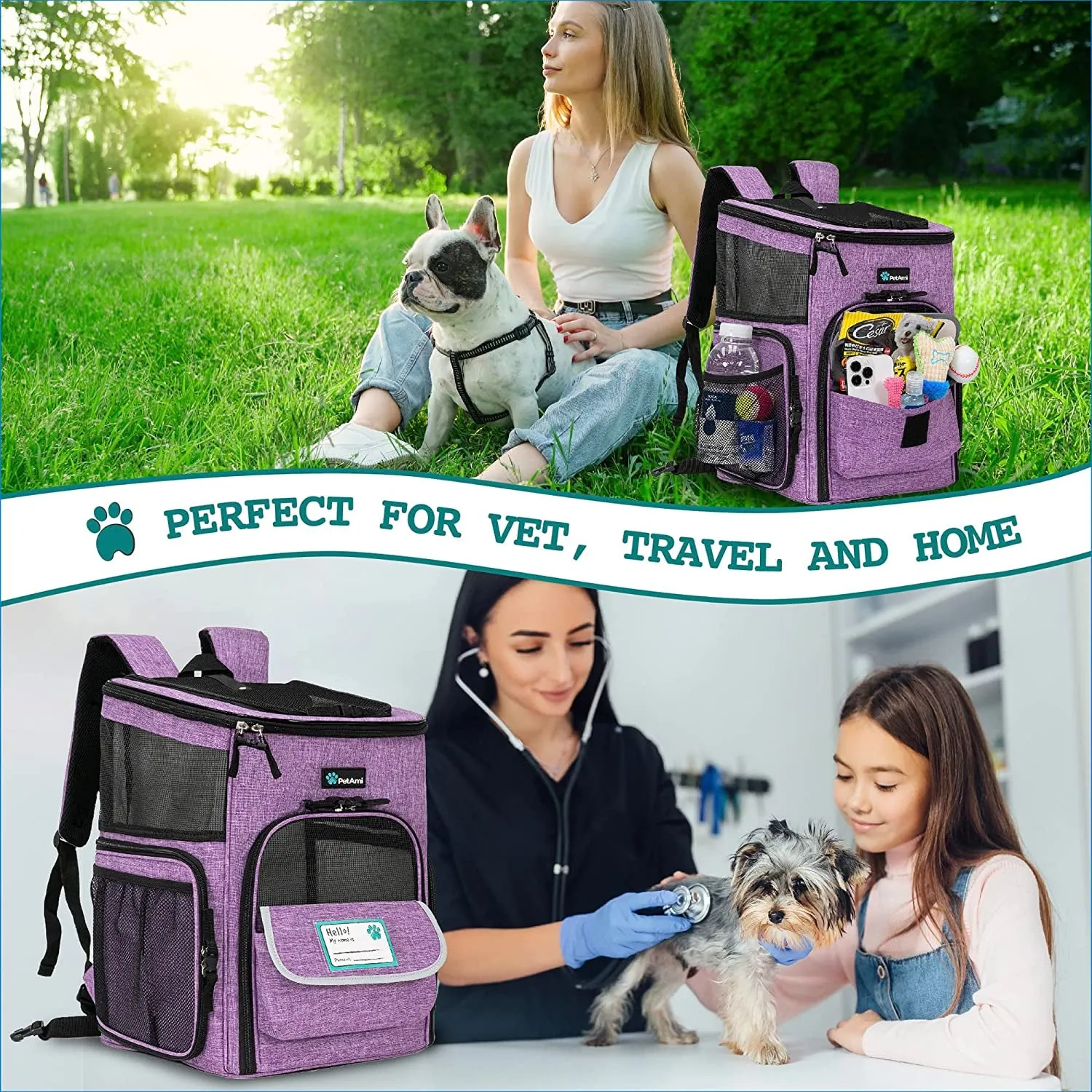 Dog & Cat Backpack Carrier