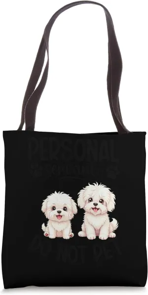 Dog Owner Pet Lover Servant Enthusiast Coton De Tulear Tote Bag