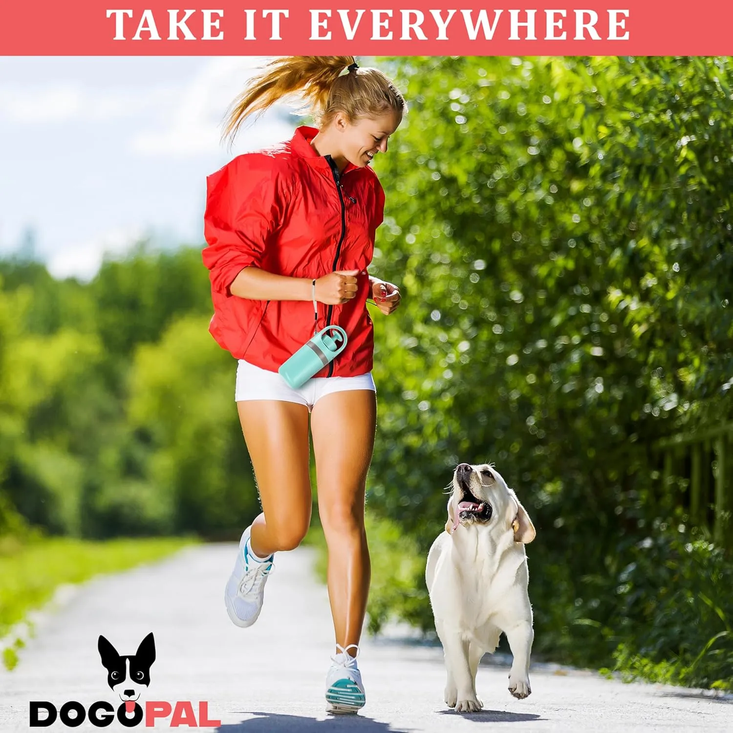 DOGOPAL 360 Portable Pooper Scooper with Bag Attachment & Dispenser – Lightweight Claw Poop Picker – Ideal for Small & Large Dogs – No-Touch, Hands-Free Waste Removal