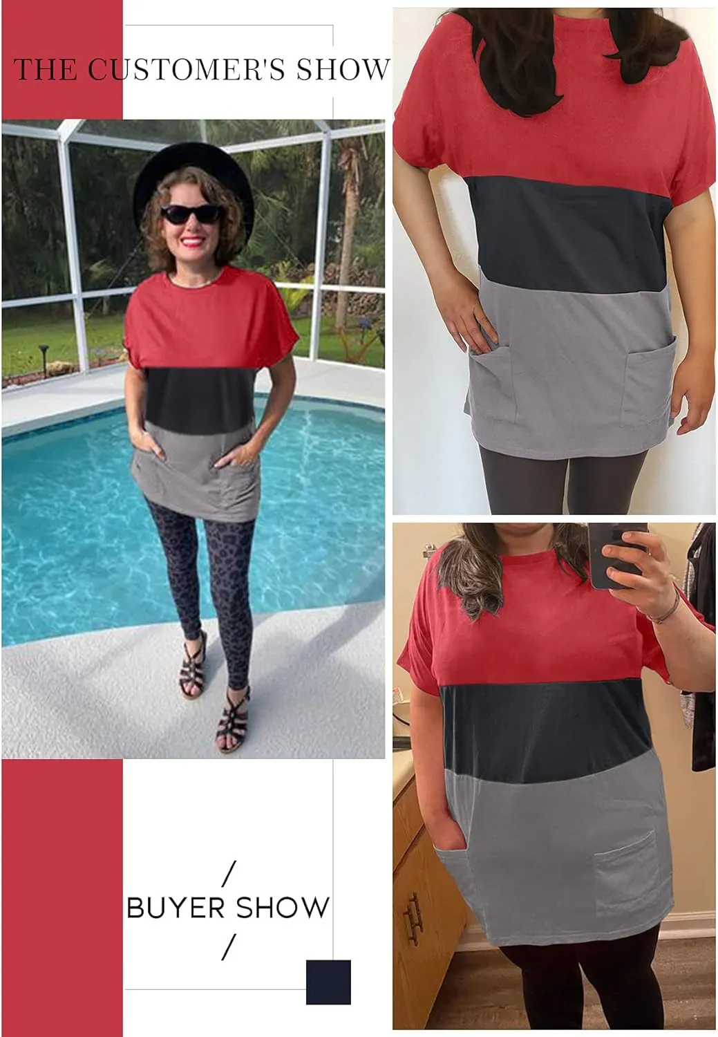 Dokotoo Womens Summer 2025 Casual Short Sleeve Shirts Loose Fit Oversized Tshirts Tunic Tops with Pockets