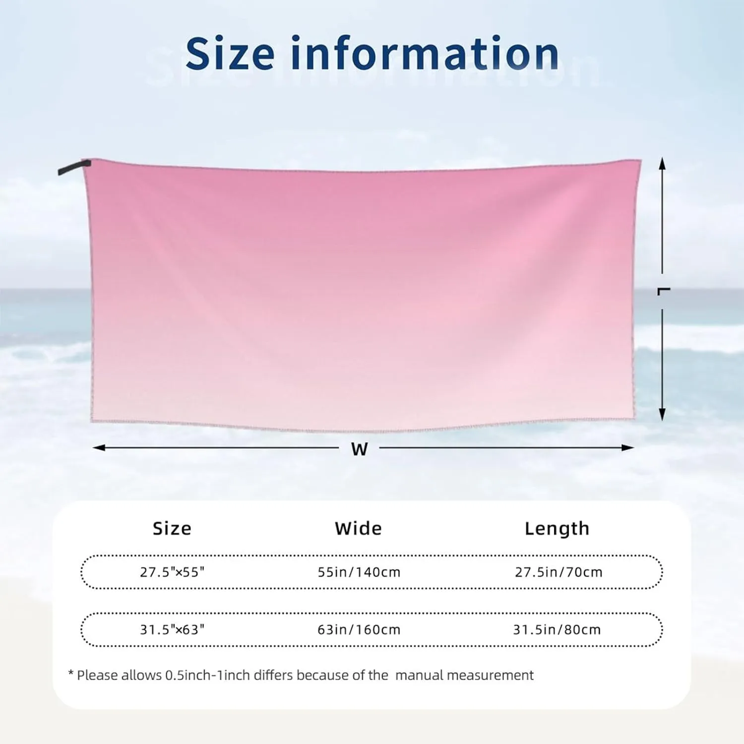 Dolphins Jumping at Sunset Pattern Microfiber Beach Towel,Quick Dry Super Absorbent Lightweight Oversized Large Towels Blanket for Travel Pool Swimming Bath,27.5 x 55 inch