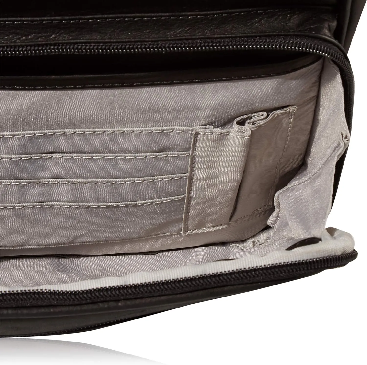 Double Loop Tablet Carry-All, Black, One Size