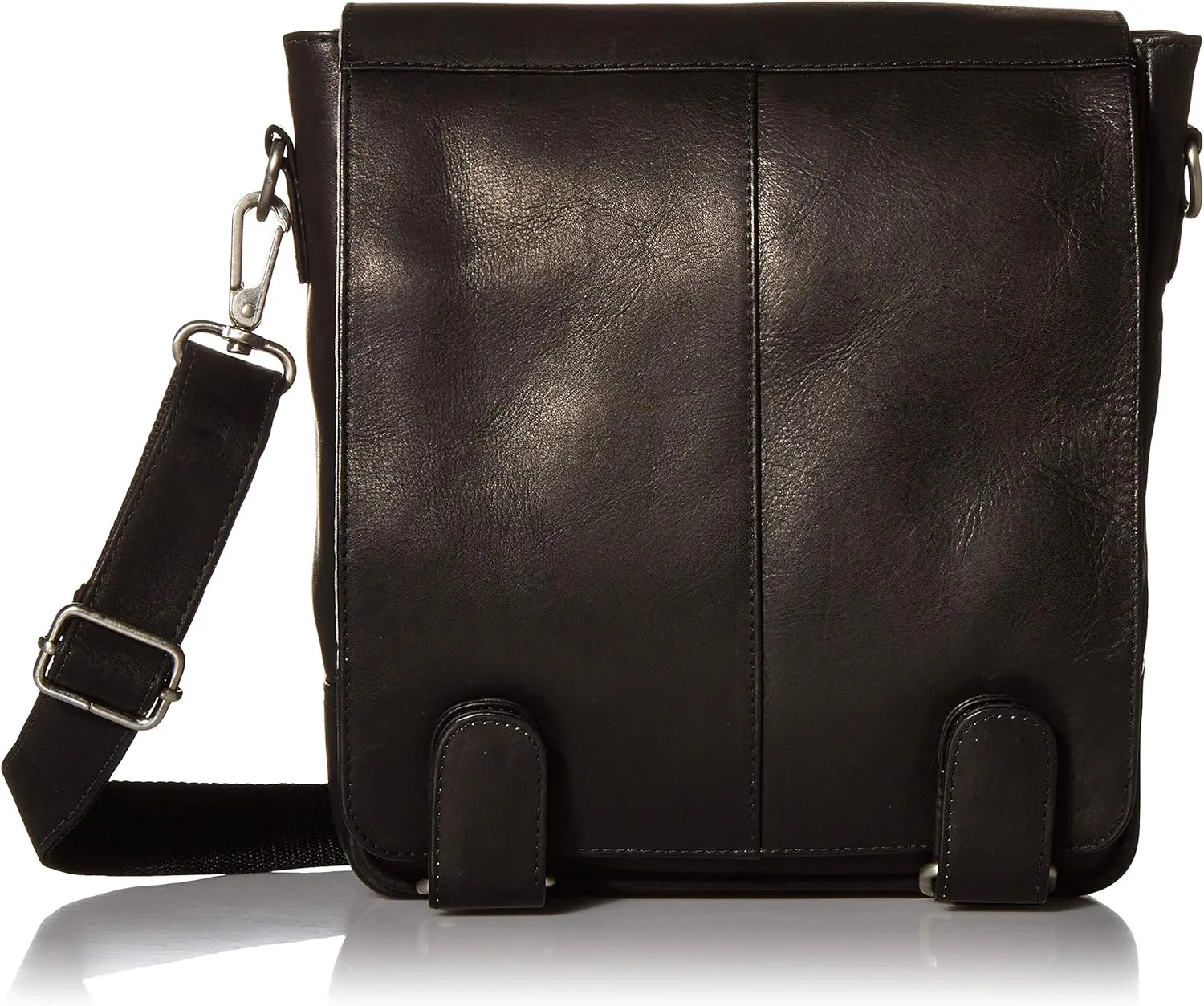 Double Loop Tablet Carry-All, Black, One Size
