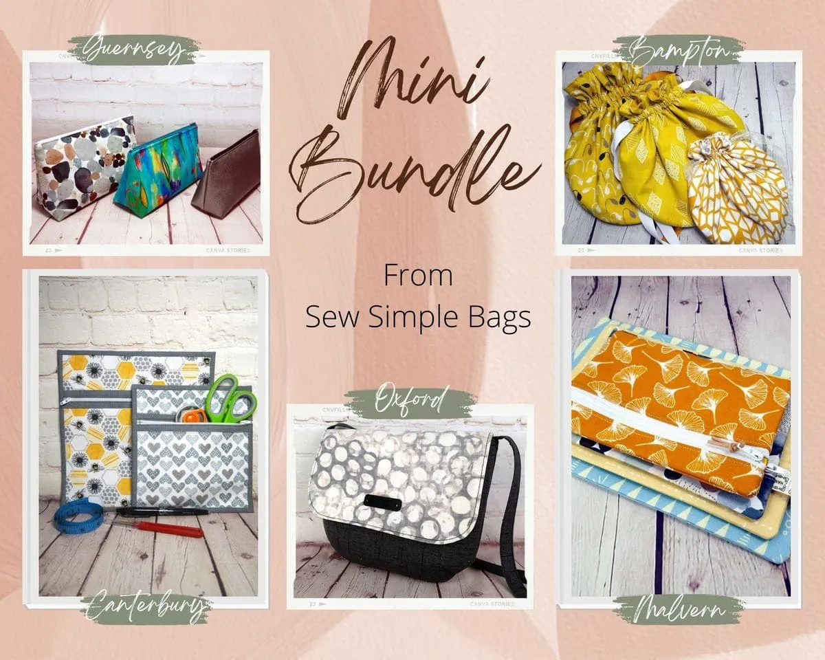 Dream Pack Bag Bundle (5 patterns)