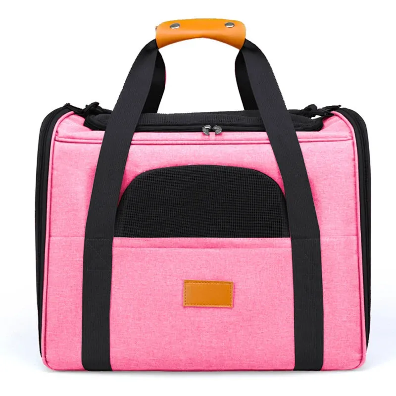 Durable Safe Locking Zipper Pet Carrier