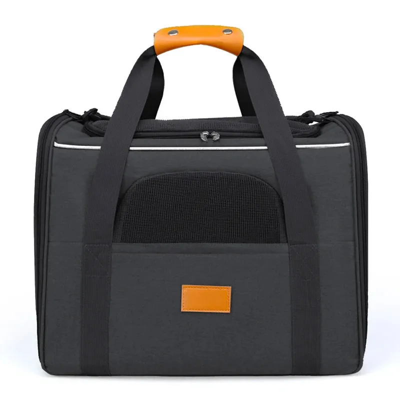 Durable Safe Locking Zipper Pet Carrier