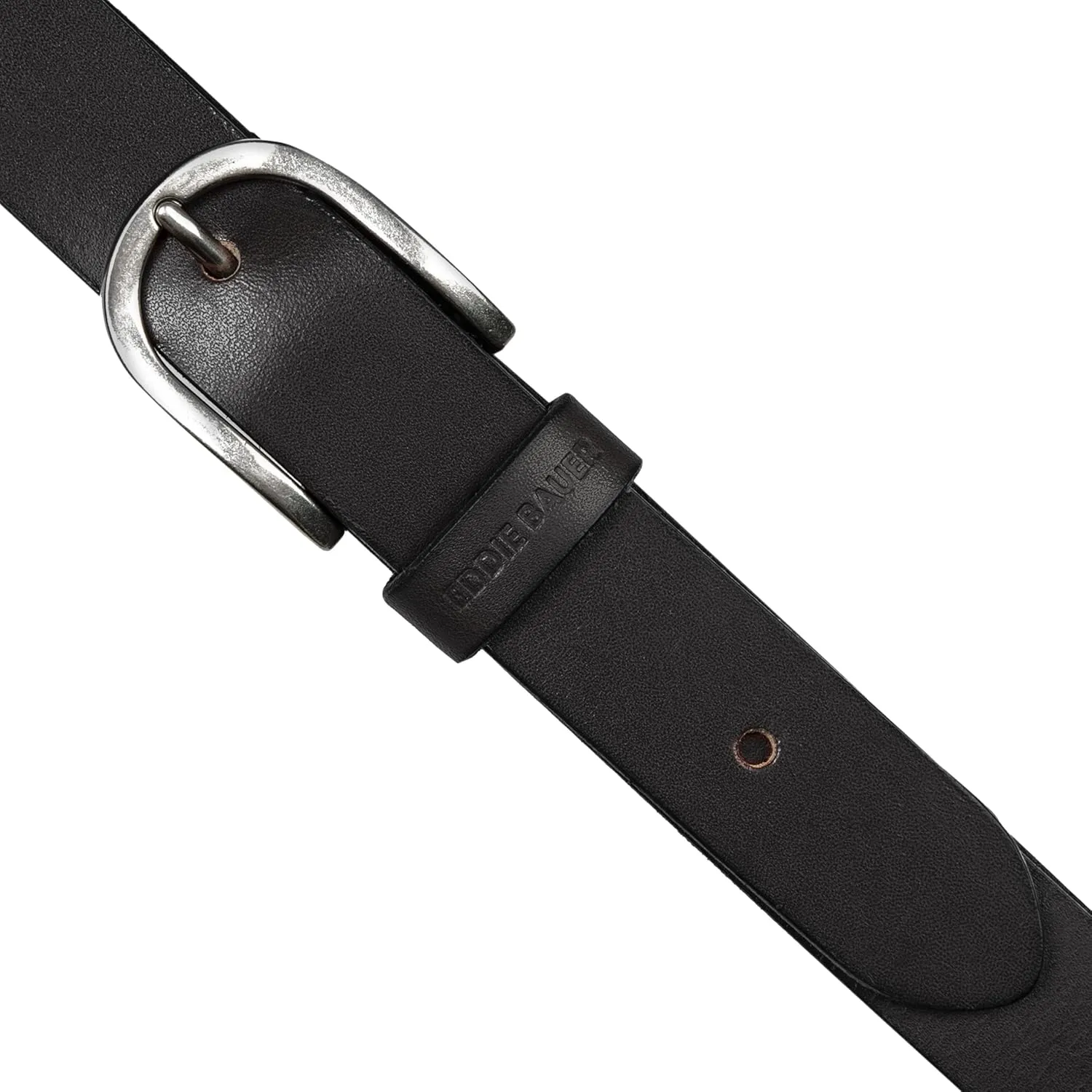 Eddie Bauer Women's Casual Leather Belts with Durable Metal Buckle