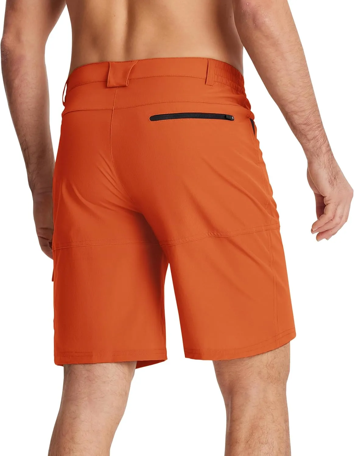 EKLENTSON Mens Outdoor Hiking Shorts Lightweight Quick Dry Casual Cargo Shorts Water Resistant with Pockets 10" Inseam