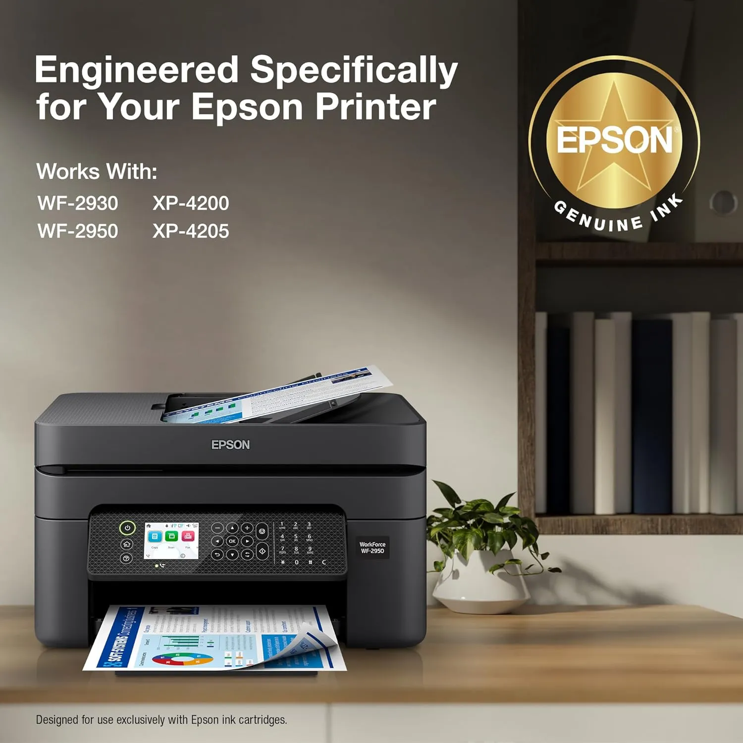Epson 232 Claria Ink Standard Capacity Color Combo Pack (T232520-S) Works with Workforce WF-2930, WF-2950, Expression XP-4200, XP-4205