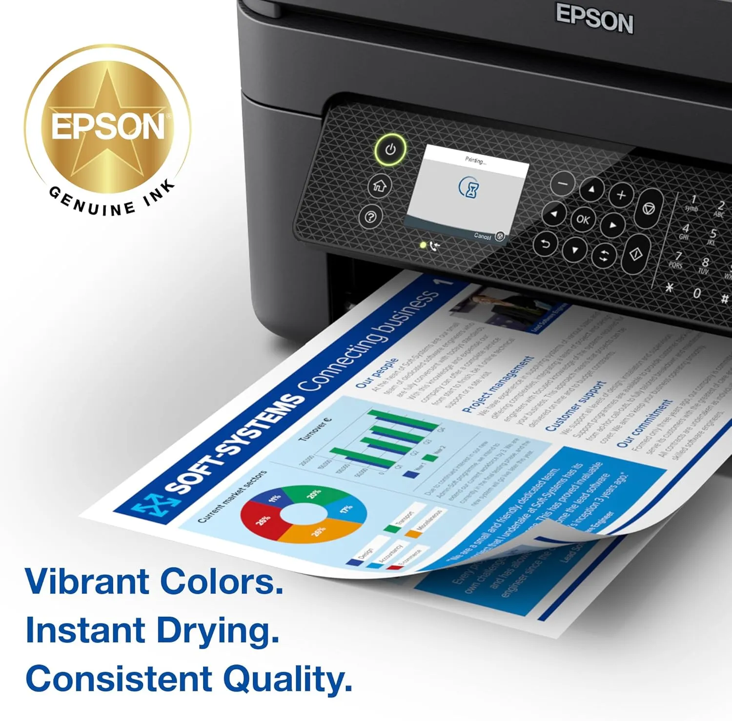 Epson 232 Claria Ink Standard Capacity Color Combo Pack (T232520-S) Works with Workforce WF-2930, WF-2950, Expression XP-4200, XP-4205