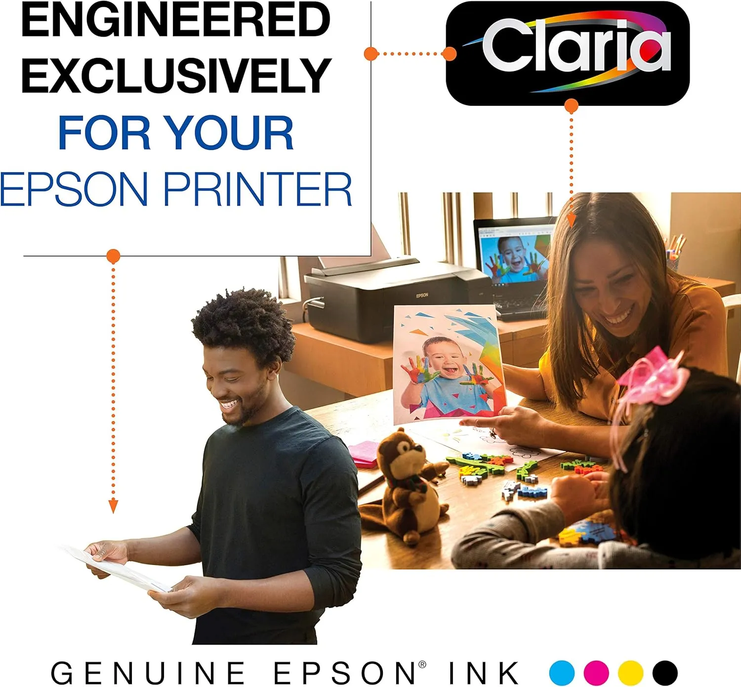 EPSON 314 Claria Photo HD Ink High Capacity Gray Cartridge (T314XL720-S) Works with Expression Photo XP-15000