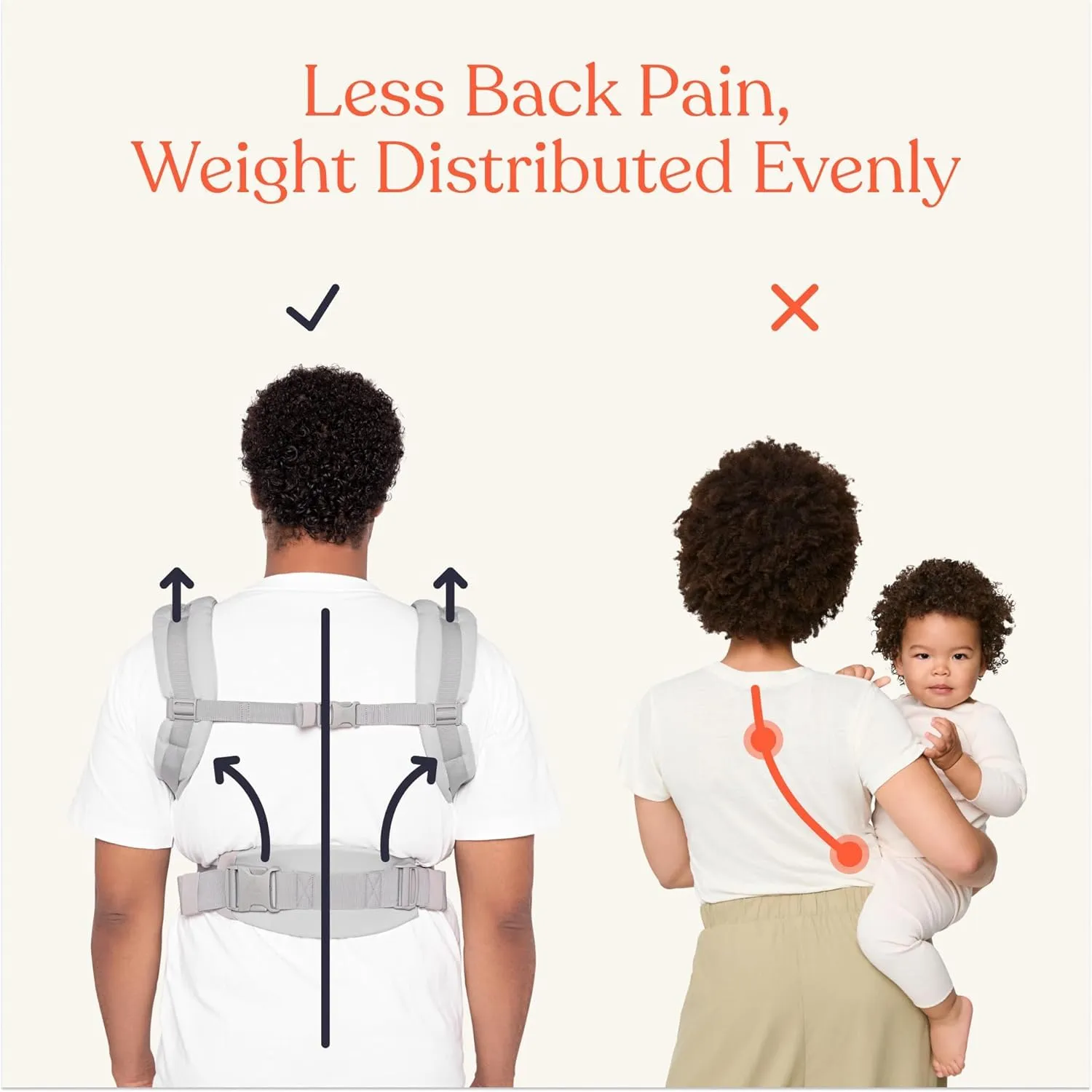Ergobaby Omni Classic (formerly OMNI 360) All-Position Baby Carrier for Newborn to Toddler with Lumbar Support and Cool Air Mesh, 7-45 Pounds, Midnight Blue, One Size