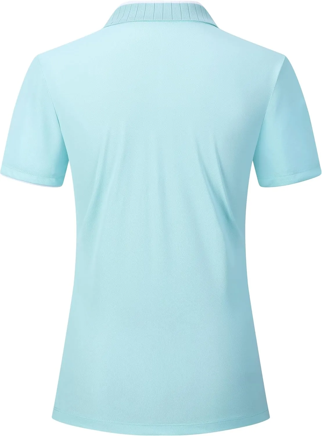 Esabel.C Women's Golf Polo Shirts Moisture Wicking Short Sleeve Polo Shirts Collared Quick Dry for Tennis & Golf
