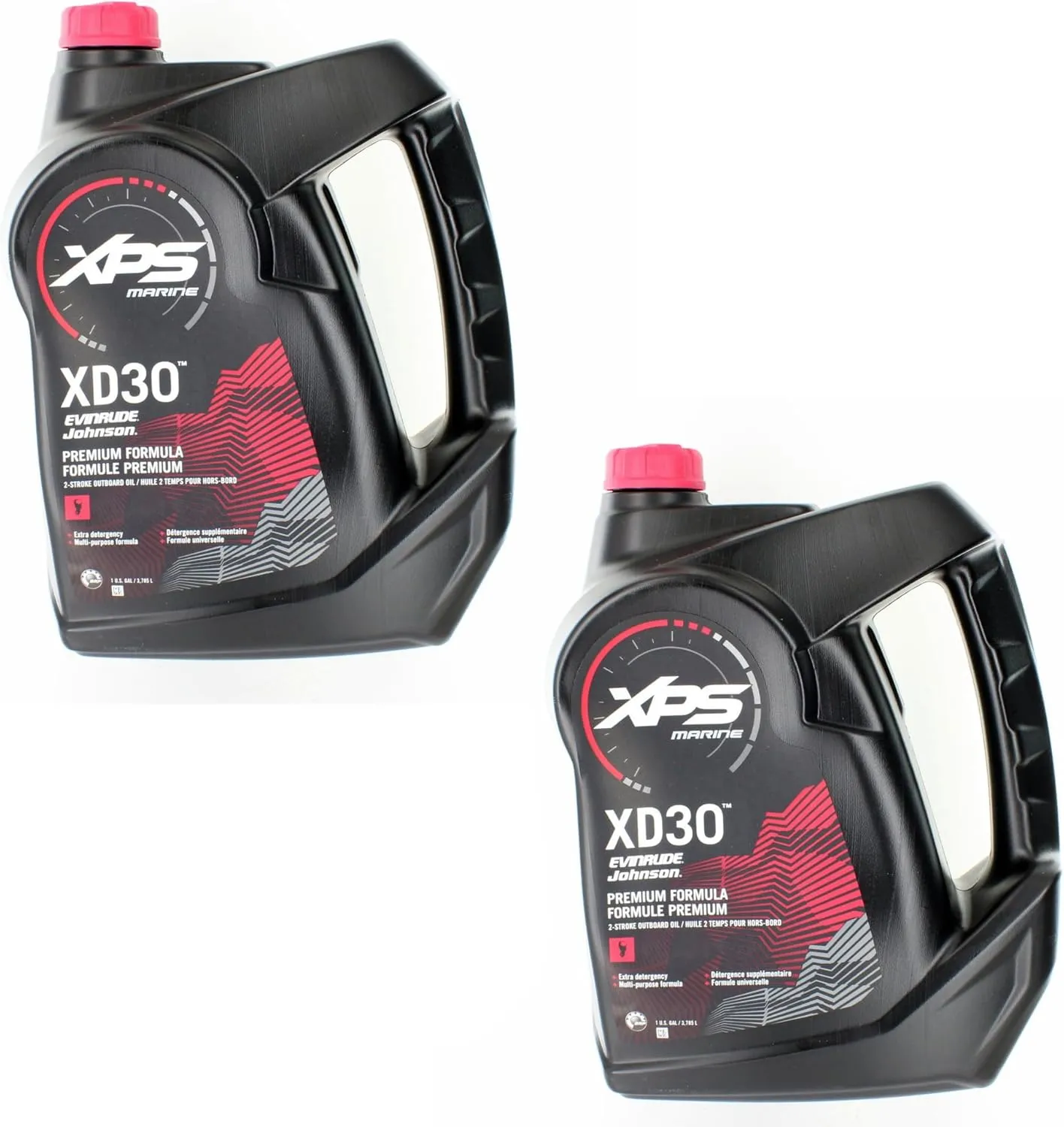 Evinrude/Johnson New OEM XPS Marine XD30 2-Stroke Outboard Oil, 2 Gallons, 779725