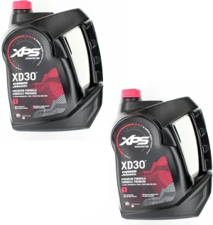 Evinrude/Johnson New OEM XPS Marine XD30 2-Stroke Outboard Oil, 2 Gallons, 779725