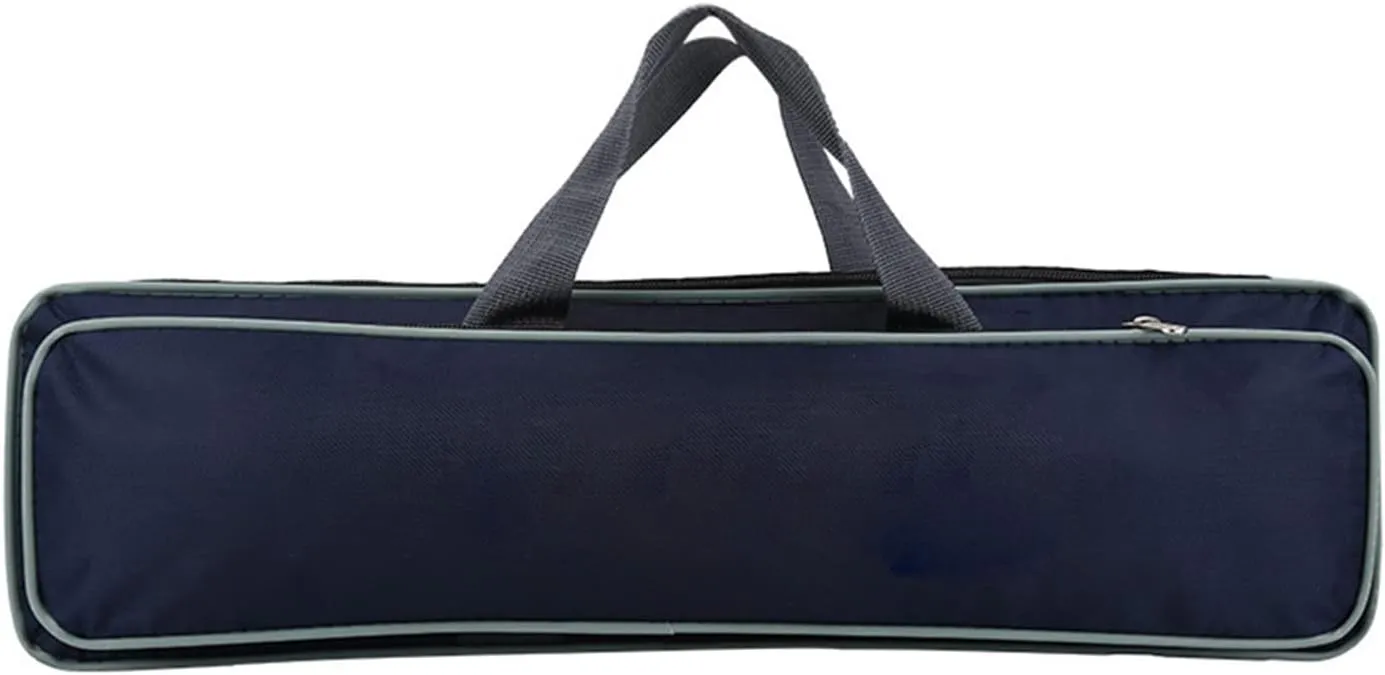 EVTSCAN Outdoor Fishing Rod Storage Bag, with Two Way Zipper and Adjustable Strap, Fishing Rod Holder Bag, Lures Box Fishing Tackle Handbag