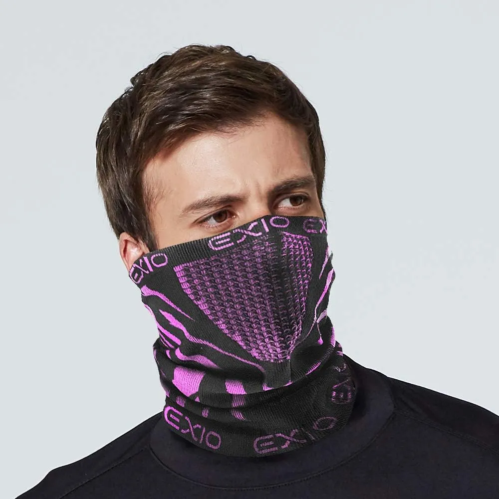 EXIO Winter Neck Warmer Gaiter/Balaclava (1Pack or 2Pack) - Windproof Face Mask for Ski, Snowboard