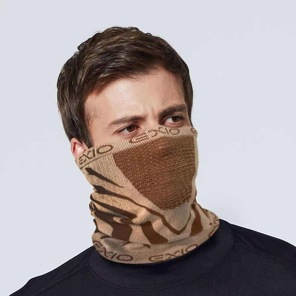 EXIO Winter Neck Warmer Gaiter/Balaclava (1Pack or 2Pack) - Windproof Face Mask for Ski, Snowboard