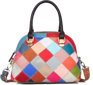 Eysee Tote handbag women Genuine Leather large capacity Multicolor for work, daily life and shopping