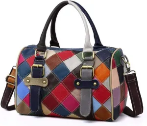 Eysee Tote handbag women Genuine Leather large capacity Multicolor for work, daily life and shopping