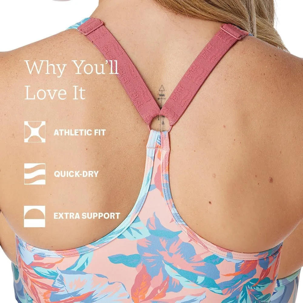 Fair Harbor The Corliss Sports Bra –– Women's Athletic Bra –– Incredibly Soft, Adjustable, Supportive, with Removable Pads
