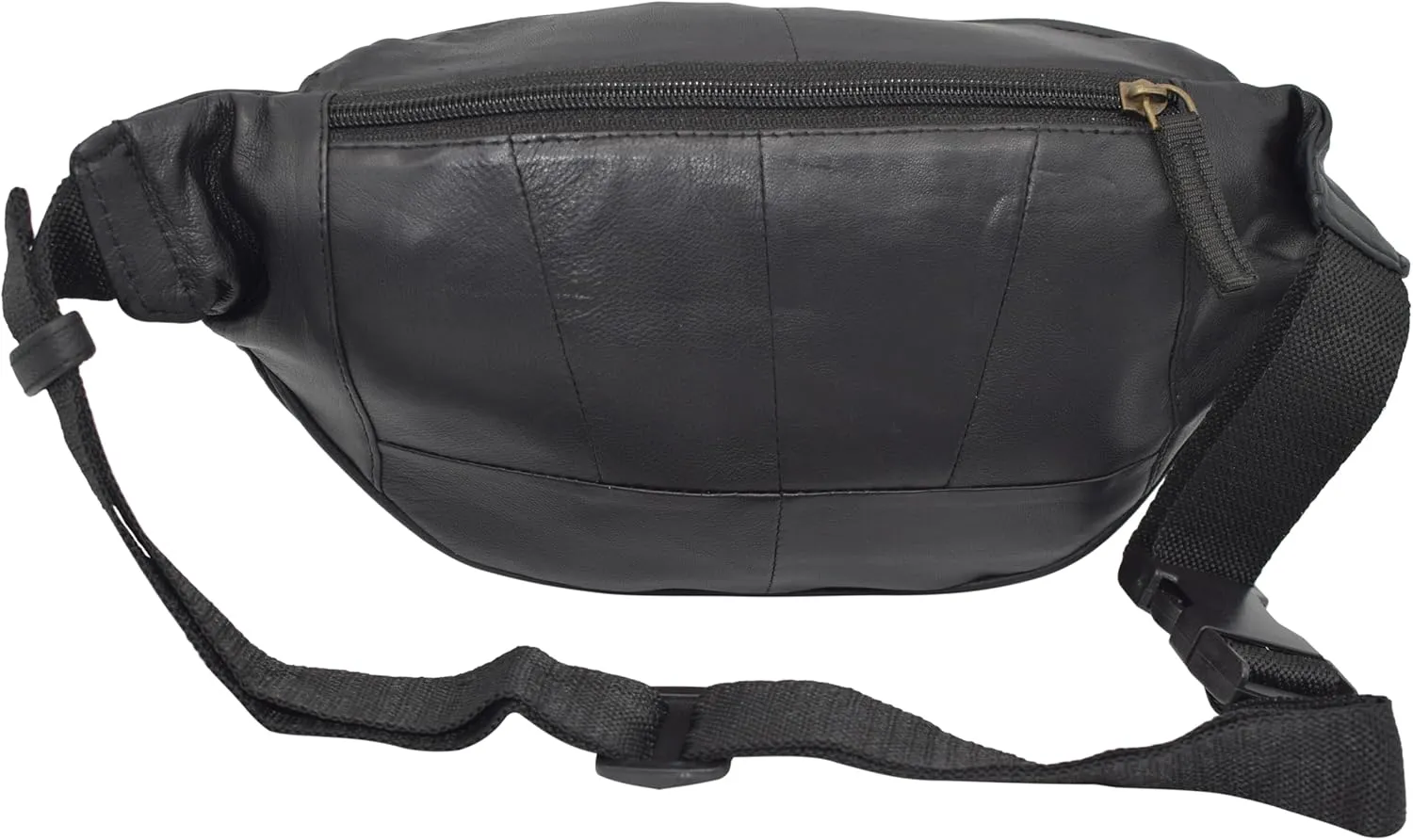 Fanny Pack Genuine Leather Adjustable Waist Crossbody Bag for Outdoor Travel with Country Flags USA, UK, CANADA, MEXICO, & PUERTO RICO (MEXICO)