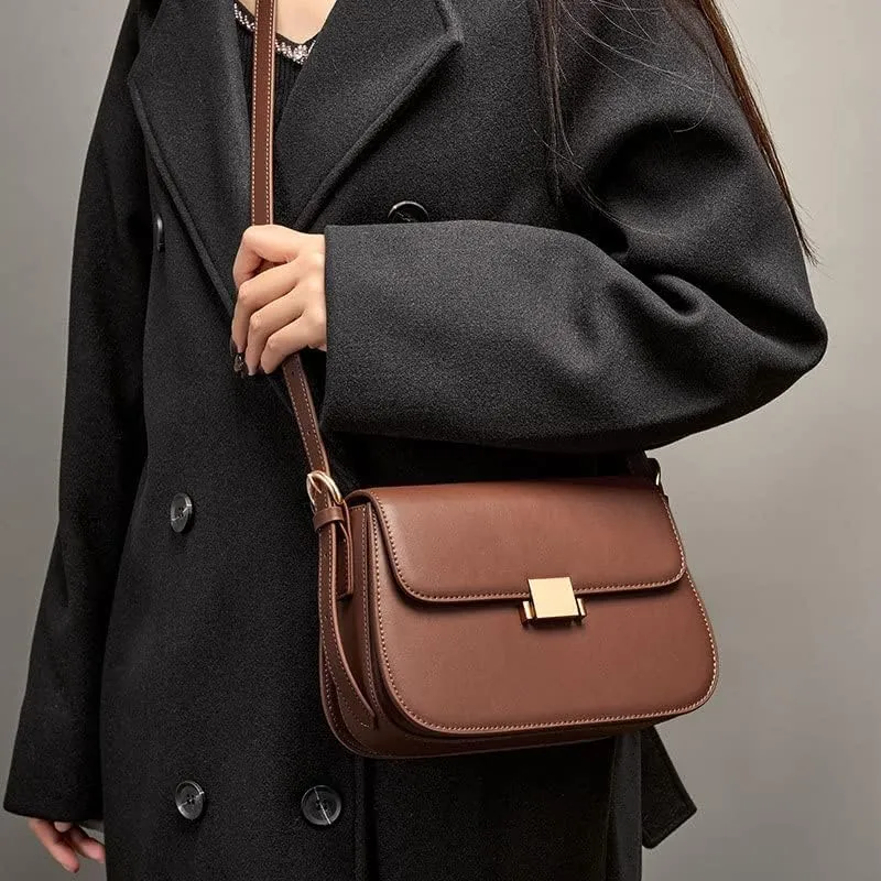 Fashion Genuine Leather Women's Shoulder Bag - Latest Fashion Design for Autumn and Winter