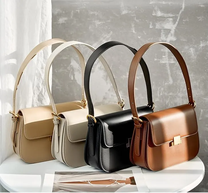 Fashion Genuine Leather Women's Shoulder Bag - Latest Fashion Design for Autumn and Winter