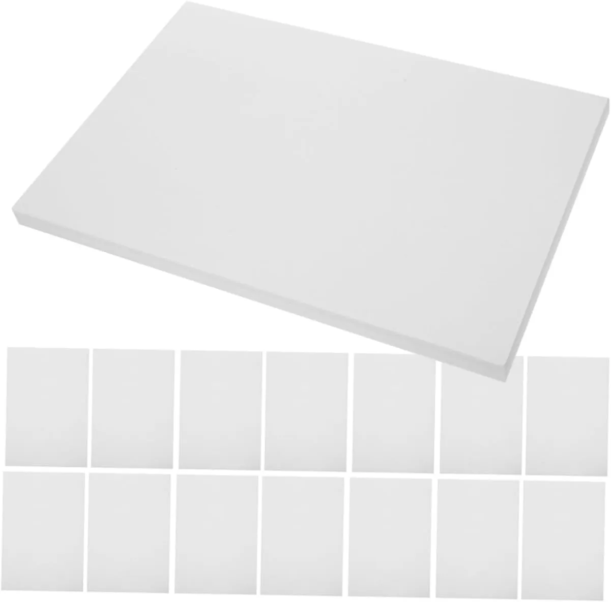 FIXOSHEE Thick 160g16k Art Paper Watercolor Paper for Kids Drawing Student Painting 2 Packs of 100 Sheets