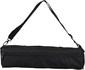 Flute Carrying Case Plush Lining Easy to Transport Exterior Pocket Adjustable Strap Flute Gig Bag for Practice Concert Travel, 17 Hole