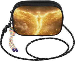 Fly Phoenix Sky Crossbody Bags for Women Cell Phone Purses Women's Shoulder Handbags Wallet Purse with Adjustable Strap