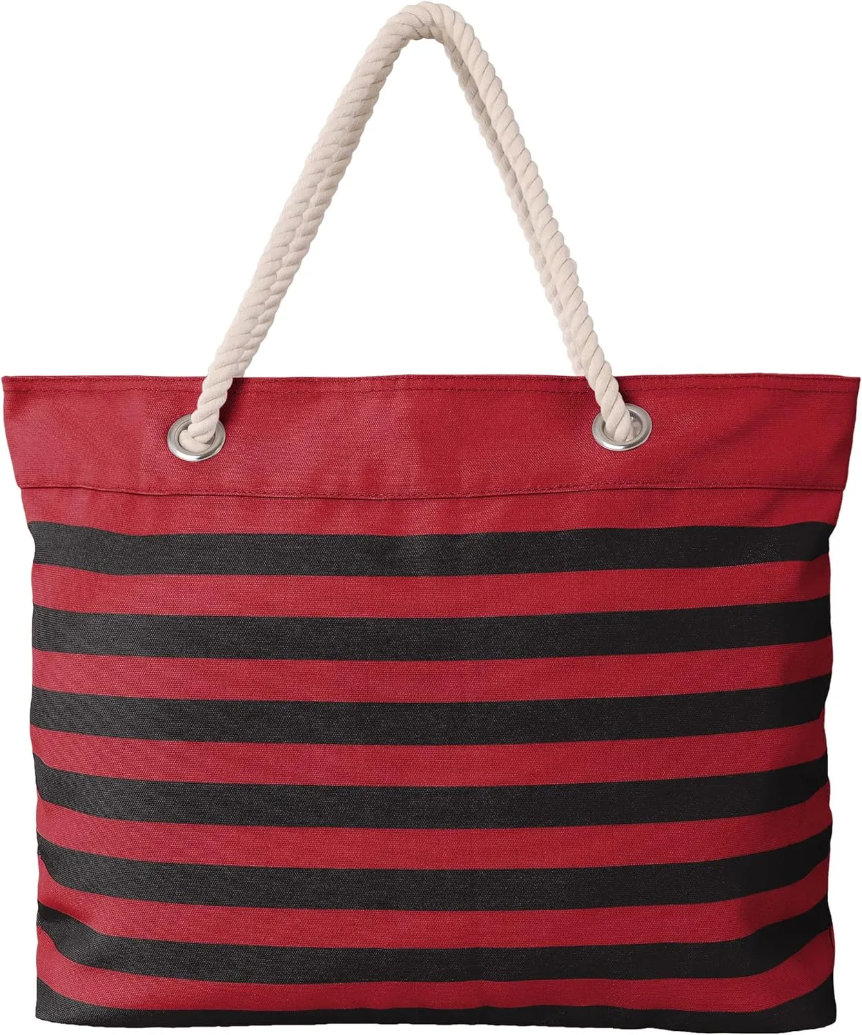 FOCO NFL Team Logo Nautical Stripe Tote Beach Bag