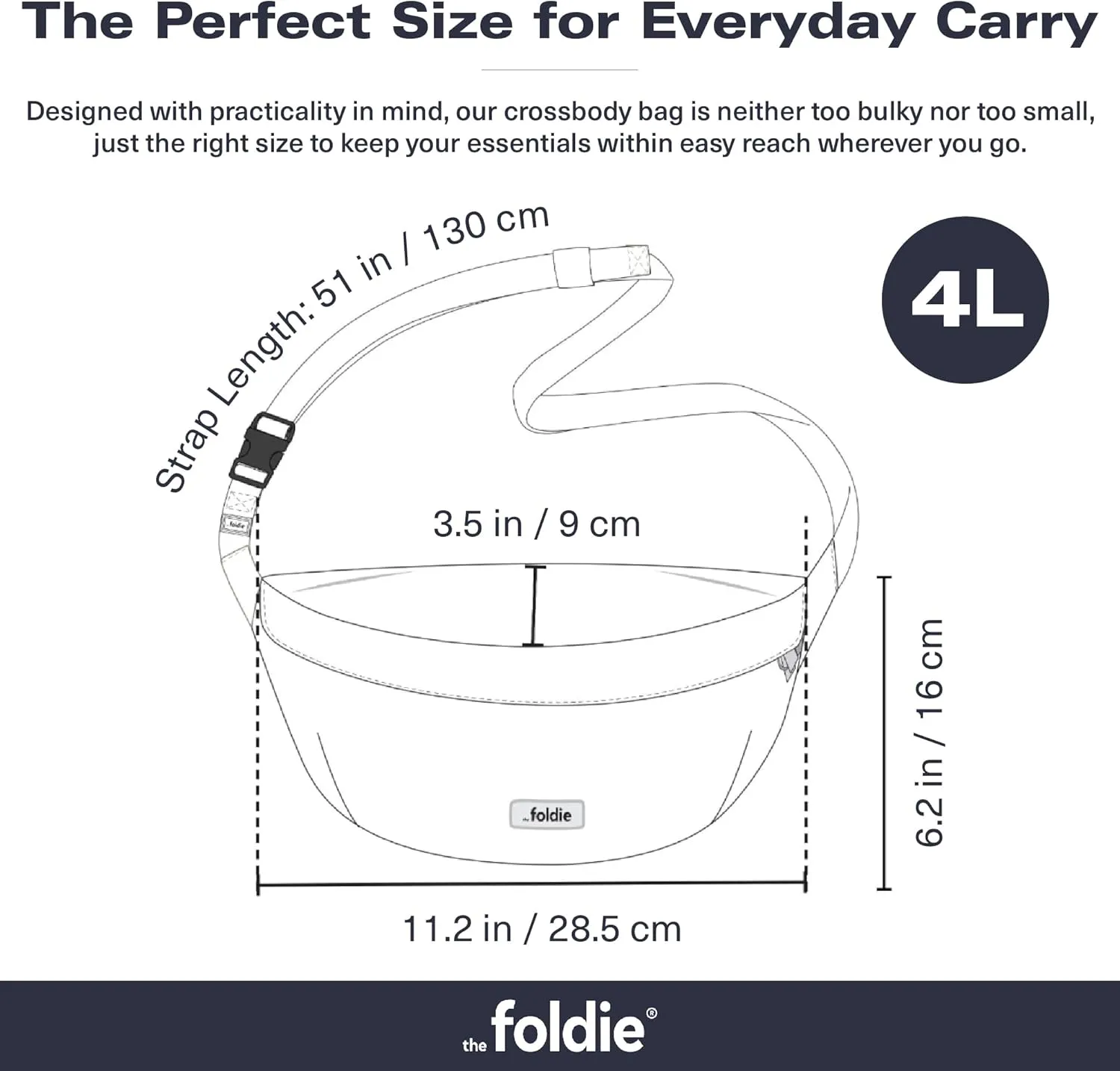 Foldable Crossbody Bags for Women & Men - Anti-Theft RFID-Safe Fanny Pack with Smart Lockable Zippers and Cut-Resistant Strap - Lightweight Waist Pack for Travel & Everyday Use - Purple