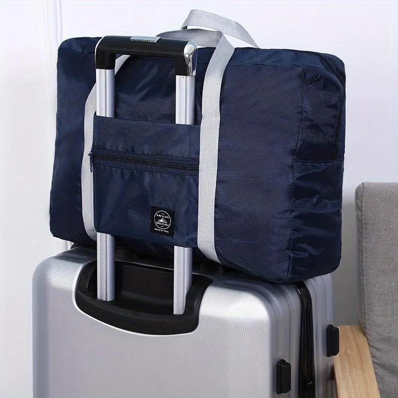 Foldable Large Capacity Travel Duffel Bags Oxford Handbag Waterproof Swim Gym